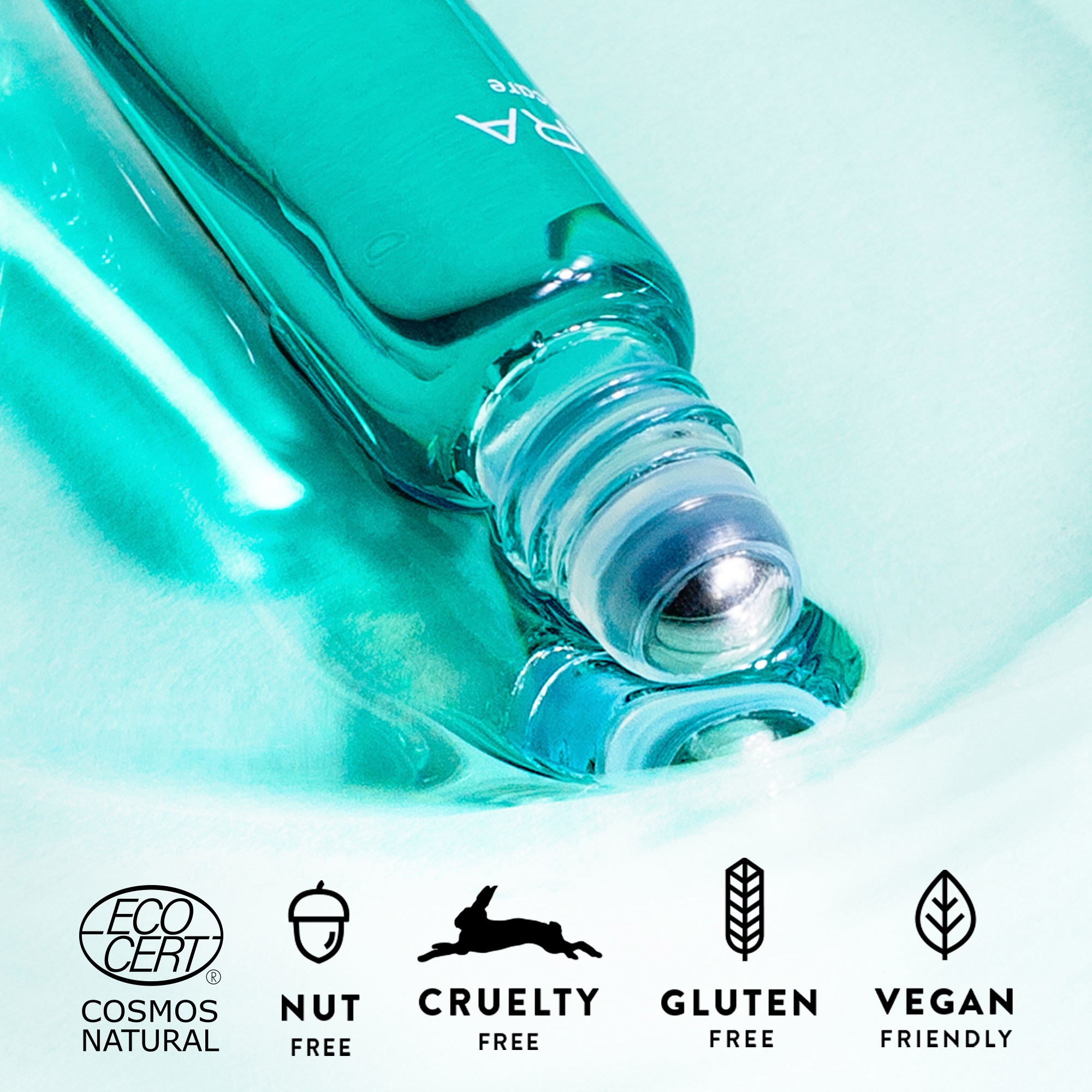 MÁDARA Roll-on action ciblée stop bouton